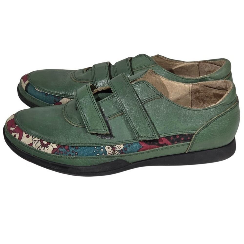 Teemix Leather & Textile Loafers Women’s-7.5 (*240=24 cm foot length)